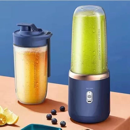 Small Portable Juicer – USB Rechargeable Mini Blender for Juice & Smoothies