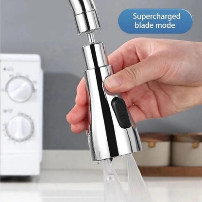 3 Modes Kitchen Sink Faucet – Stainless Steel High-Pressure Tap