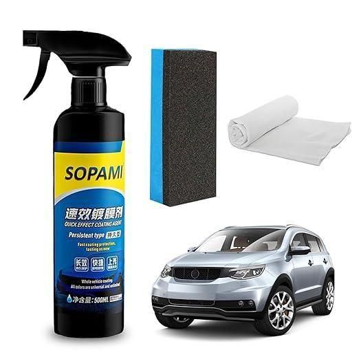 Sopami Car Coating Spray 50ml (Pack of 2) – High Gloss & Protection for All Surfaces