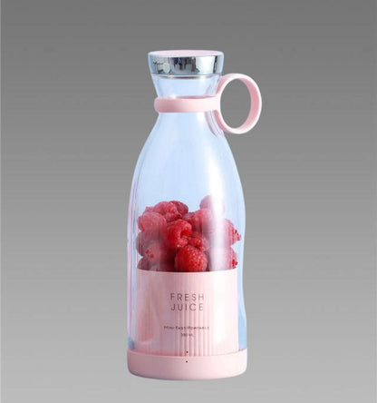 USB Rechargeable Juicer Bottle – Portable Mini Blender for Travel, Office & Gym