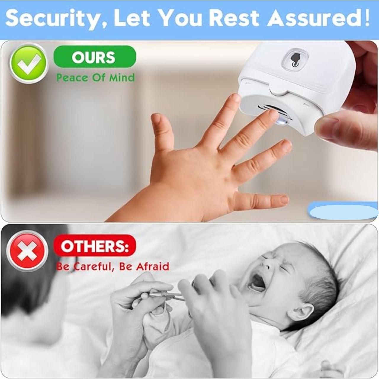 Rechargeable Electric Nail Clipper for Adults & Kids