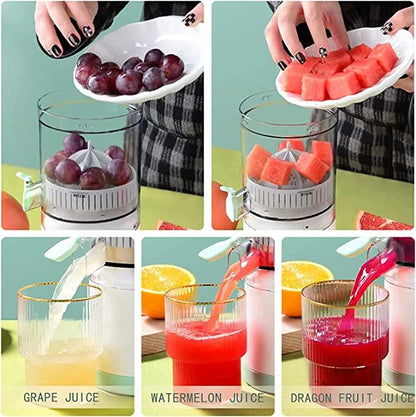 Electric Citrus Juicer – Portable, Rechargeable & High-Efficiency Juicing